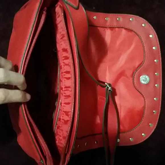 Aldo bright red purse NEW - Picture 2 of 2